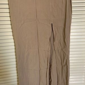 Maxi pencil skirt with slit